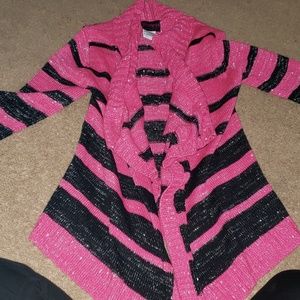 Girls hi/low cardigan sz 10/12